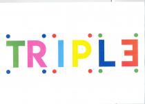 IL MARCHIO è COMPOSTO DA 6 LETTERE CHE FORMANO LA PAROLA TRIPLE SCRITTA IN STAMPATELLO LA LETTERA E è GIRATA MARCHIO è COMPOSTO DA 6 LETTERE CHE FORMANO LA PAROLA TRIPLE SCRITTA IN STAMPATELLO LA LETTERA E è GIRATA AL CONTRARIO PER AVERE IL DOPPIO SIGNIFICATO DI LETTERA E e NUMERO 3 OGNI COPPIA DI LETTERE TR IP LE è DELIMITATA DA QUATTRO PUNTI CERCHI COLORATI CHE SONO POSTI AGLI ANGOLI DI UN QUADRATO IMMAGINARIO, DI CONSEGUENZA TUTTI I 12 PUNTI UNITI TRA LORO, ESSENDO POSTI SUGLI STESSI ASSI VERTICALI E ORIZZONTALI, VANNO A CREARE UN RETTANGOLO IMMAGINARIO. I COLORI DELLE LETTERE DEI PUNTINI E DELLO SFONDO POSSONO ESSERE MODIFICATI IN BASE ALLE ESIGENZE IL MARCHIO è COMPOSTO DA 6 LETTERE CHE FORMANO LA PAROLA TRIPLE SCRITTA IN STAMPATELLO LA LETTERA E è GIRATA