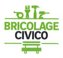 IL MARCHIO CONSISTE NELLA SCRITTA BRICOLAGE CIVICO IN CARATTERE MAIUSCOLO, POSTA SU DUE RIGHE, DOVE LA PAROLA BRICOLAGE E DI MARCHIO CONSISTE NELLA SCRITTA BRICOLAGE CIVICO IN CARATTERE MAIUSCOLO, POSTA SU DUE RIGHE, DOVE LA PAROLA BRICOLAGE E DI COLORE VERDE, MENTRE LA PAROLA CIVICO E DI COLORE NERO. TALE SCRITTA E SOVRASTATA DA UNA LINEA VERDE ORIZZONTALE SU CUI COMPAIONO QUATTRO FIGURE STILIZZATE RAFFIGURANTI DEGLI ATTREZZI DA LAVORO, DI COLORE VERDE. AL DI SOTTO SI TROVA UN ALTRA LINEA VERDE ORIZZONTALE DOVE, NELLA PARTE CENTRALE, COMPARE L IMMAGINE STILIZZATA DI UNA PANCHINA DI COLORE VERDE. BRICOLAGE CIVICO figurativo