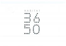 nome è composto dalla parola HABITAT e dai nimeri 36 50. I numeri si contraddistinguono perchè si formano dalla nome è composto dalla parola HABITAT e dai nimeri 36 50. I numeri si contraddistinguono perchè si formano dalla composizione di tanti elemeti circolari pallini che compongono ogni singolo numero. La loro caratteristica sarà quella di essere utilizzati in modo dinamico . HABITAT- 36 50 figurativo