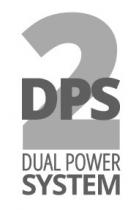 2 DPS DUAL POWER SYSTEM scritta