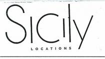marchio è composto da due parole. La prima è una parola stilizzata Sicily ed è composta da 6 lettere, marchio è composto da due parole. La prima è una parola stilizzata Sicily ed è composta da 6 lettere, sotto vi è la seconda parola Locations è composta da 9 lettere. Lo stesso viene depositato in bianco e nero ma di fatto sarà utilizzato in tutti i colori e varianti combinazioni di colori possibili. Il marchio è composto da due parole. La prima è una parola stilizzata Sicily ed è composta da 6 lettere