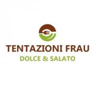 il marchio è costituito dalla dicitura in caratteri di fantasia TENTAZIONI FRAU DOLCE SALATO, scritta su due linee, la marchio è costituito dalla dicitura in caratteri di fantasia TENTAZIONI FRAU DOLCE SALATO, scritta su due linee, la porzione TENTAZIONI FRAU, nel livello superiore, in colore marrone, l altra porzione DOLCE SALATO in colore verde, il tutto essendo posto sotto un impronta raffigurante una figura sostanzialmente circolare, la cui parte superiore è in colore marrone, la parte inferiore in colore verde, ed al cui interno è posta una porzione di forchetta, in colore marrone. il marchio è costituito dalla dicitura in caratteri di fantasia TENTAZIONI FRAU DOLCE SALATO, scritta su due linee, la