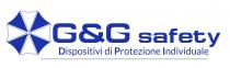 il marchio consiste nella composizione grafica della scritta G G safety nella parte centrale superiore. La parola G G con caratteri maiuscoli, marchio consiste nella composizione grafica della scritta G G safety nella parte centrale superiore. La parola G G con caratteri maiuscoli, in grassetto di colore Blu; la parola safety con caratteri minuscoli in grassetto di colore Blu. Nella parte centrale inferiore, si trova la scritta Dispositivi di Protezione Individuale, con caratteri minuscoli di colore Blu; le lettere iniziali D P e I delle suddette tre parole Dispositivi di Protezione Individuale sono di carattere maiuscolo in grassetto, sempre di colore Blu. Nella parte inferiore del marchio, si trova una linea continua di colore Blu. Nella parte sinistra del marchio, si trova una figura geometrica riportante n.8 triangoli n.4 di colore Blu, n.4 di colore bianco con contorno Blu con la punta rivolta verso un unico punto centrale di colore Blu. La somma degli n.8 triangoli forma un unica figura sferica. il marchio consiste nella composizione grafica della scritta G G safety nella parte centrale superiore. La parola G G con caratteri maiuscoli