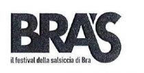 IL MARCHIO CONSISTE NELLA SCRITTA BRA S IL FESTIVAL DELLA SALSICCIA DI BRA. LA PAROLA BRA S HA LA LETTERA A COLLEGATA MARCHIO CONSISTE NELLA SCRITTA BRA S IL FESTIVAL DELLA SALSICCIA DI BRA. LA PAROLA BRA S HA LA LETTERA A COLLEGATA ALLA LETTERA S E TRA LE DUE LETTERE E PRESENTE UN APOSTROFO STILIZZATO. NELLA PARTE INFERIORE DELLA SCRITTA BRA S E PRESENTE LA SCRITTA IL FESTIVAL DELLA SALSICCIA DI BRA SCRITTA CON IL FONT DIN CONDENSED BOLD. IL MARCHIO CONSISTE NELLA SCRITTA BRA S IL FESTIVAL DELLA SALSICCIA DI BRA. LA PAROLA BRA S HA LA LETTERA A COLLEGATA
