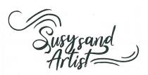 IL MARCHIO E COMPOSTO DA UNA SCRITTA IN CORSIVO CHE SIMULA UNA TRASCRIZIONE MANUALE CON UN PENNELLO DEL BRAND SUSY MARCHIO E COMPOSTO DA UNA SCRITTA IN CORSIVO CHE SIMULA UNA TRASCRIZIONE MANUALE CON UN PENNELLO DEL BRAND SUSY SAND ARTIST . SOPRA LA LETTERA S E A SEGUITO DELLA PAROLA ARTIST CI SONO DELLE ONDE COME A SIMULARE UN DISEGNO NELLA SABBIA. IL TUTTO COME DA ESEMPLARE ALLEGATO. IL MARCHIO E COMPOSTO DA UNA SCRITTA IN CORSIVO CHE SIMULA UNA TRASCRIZIONE MANUALE CON UN PENNELLO DEL BRAND SUSY