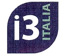 i3 Italia. Vocale con punto i ed alla sua destra dal punto di vista di chi lo guarda il numero i3 Italia. Vocale con punto i ed alla sua destra dal punto di vista di chi lo guarda numero 3. Alla loro destra la scritta Italia in senso verticale dal basso verso l alto. La scritta i3 Italia si trova all interno di un quadrato con gli spigoli dei quali, quello in alto a sinistra e quello in basso a destra arrotondati mentre normali gli altri due. Scritta Italia in colore verde, quadrato colore blu, scritta 3 in colore bianco. i3 Italia. Vocale con punto i ed alla sua destra dal punto di vista di chi lo guarda il numero