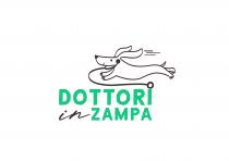 marchio è composto dalla figura, posta in alto e leggermente decentrata sulla destra, di un cane stilizzato con il marchio è composto dalla figura, posta in alto e leggermente decentrata sulla destra, di un cane stilizzato con il bordo marrone, raffigurato nell atto di correre/saltare, con disegnate, vicino alle orecchie, tre piccole linee marroni che simulano il movimento del cane. Nel muso del cane sono disegnati il naso, l occhio sinistro e la bocca sorridente. Dal muso, all altezza delle orecchie, parte una linea più spessa del bordo della sagoma del cane, anch essa di colore marrone, che termina con un cerchio vuoto e che rappresenta un guinzaglio libero nell aria. Al di sotto del cane e del guinzaglio, la scritta DOTTORI, in carattere maiuscolo, in colore verde, con la lettera I esattamente al di sotto del cerchio vuote del guinzaglio. Sotto alla scritta dottori, la scritta IN ZAMPA, con la parola in in carattere corsivo e colore marrone lo stesso del cane e del guinzaglio e la parola zampa in carattere maiuscolo e colore verde, come la parola dottori . Il marchio è composto dalla figura, posta in alto e leggermente decentrata sulla destra, di un cane stilizzato con il
