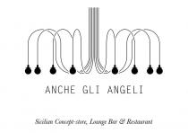 Lampadario stilizzato con scritto sotto ANCHE GLI ANGELI e nel rigo ancora sottostante la scrittura Sicilian Concept-Store, Lounge Bar Lampadario stilizzato con scritto sotto ANCHE GLI ANGELI e nel rigo ancora sottostante la scrittura Sicilian Concept-Store, Lounge Bar Restaurant Lampadario stilizzato con scritto sotto ANCHE GLI ANGELI e nel rigo ancora sottostante la scrittura Sicilian Concept-Store, Lounge Bar