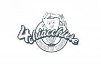 4 CHIACCHIERE. IL MARCHIO CONSISTE NELLA RAFFIGURAZIONE DI UN CARTOCCIO SAGOMATO A CARTONE ANIMATO, RIPORTANTE UNA FORCHETTA NELLA MANO SINISTRA, 4 CHIACCHIERE. MARCHIO CONSISTE NELLA RAFFIGURAZIONE DI UN CARTOCCIO SAGOMATO A CARTONE ANIMATO, RIPORTANTE UNA FORCHETTA NELLA MANO SINISTRA, CONTENENTE UNA IMPRECISATA QUANTITA DI CHIACCHIERE, CON SOVRASTANTE LA SCRITTA IN GRANDI CARATTERI DI FANTASIA 4 CHIACCHIERE ; SOTTOSTANTE AL TUTTO L IMPRONTA DI UN PIATTO RIPORTANTE SUL SUO BORDO INFERIORE LA SCRITTA IN STAMPATELLO MAIUSCOLO DELIZIE DI STRADA, SOVRASTATA DALLA SCRITTA IN PICCOLE DIMENSIONI SUL FONDO SCURO BY ROCCO, NOME DEL TITOLARE DEL MARCHIO. 4 CHIACCHIERE. IL MARCHIO CONSISTE NELLA RAFFIGURAZIONE DI UN CARTOCCIO SAGOMATO A CARTONE ANIMATO, RIPORTANTE UNA FORCHETTA NELLA MANO SINISTRA