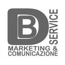 marchio DB SERVICE è costituito dalle lettere D e B riportate una all interno dell altra e, sul lato destro, la marchio DB SERVICE è costituito dalle lettere D e B riportate una all interno dell altra e, sul lato destro, la scritta SERVICE . Al di sotto di queste appare la scritta MARKETING COMUNICAZIONE posta su due righe. Il tutto è in grigio scuro su fondo bianco. Il marchio DB SERVICE è costituito dalle lettere D e B riportate una all interno dell altra e, sul lato destro, la