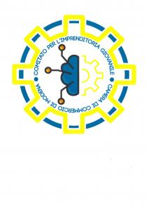 COMITATO PER L IMPRENDITORIA GIOVANILE CAMERA DI COMMERCIO DI MODENA Il marchio è composto da un cervello stilizzato che rappresenta l ingegno umano COMITATO PER L IMPRENDITORIA GIOVANILE CAMERA DI COMMERCIO DI MODENA marchio è composto da un cervello stilizzato che rappresenta l ingegno umano dal quale partono dei circuiti che simboleggiano l applicazione delle nuove tecnologie del sapere; accanto vi è un ingranaggio che rappresenta il mondo della produzione.Questo simbolo è circondato dal testo Comitato per l imprenditoria giovanile - Camera di Commercio di Modena che definisce il soggetto di riferimento. Il tutto è circondato da un ingranaggio più grande che rappresenta la ciclicità del sapere e un cerchio che indica le persone che si trovano per dare impulso all economia del territorio. COMITATO PER L IMPRENDITORIA GIOVANILE CAMERA DI COMMERCIO DI MODENAIl marchio è composto da un cervello stilizzato che rappresenta l ingegno umano