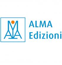 Logo composto dalla scritta ALMA Edizioni, affiancata da un quadrato contenente la parola ALMA così rappresentata: due lettere A affiancate Logo composto dalla scritta ALMA Edizioni, affiancata da un quadrato contenente la parola ALMA così rappresentata: due lettere A affiancate nella parte bassa del quadrato, divise da una lettera L raffigurata a specchio verso entrambe le lettere A, sormontate da una lettera M appoggiata sugli apici delle lettere A e da un piccolo cerchio pieno. Logo utilizzabile in tutti i colori. Logo composto dalla scritta ALMA Edizioni, affiancata da un quadrato contenente la parola ALMA così rappresentata: due lettere A affiancate