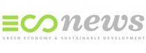 Marchio costituito dalle parole ECO-NEWS green economy sustainable development. E composta da tre linee orizzontali, co sostituito col simbolo Marchio costituito dalle parole ECO-NEWS green economy sustainable development. E composta da tre linee orizzontali, co sostituito col simbolo stilizzato dell infinito, colore verde usato per Eco, grigio per le scritte sottostanti. Marchio costituito dalle parole ECO-NEWS green economy sustainable development. E composta da tre linee orizzontali, co sostituito col simbolo