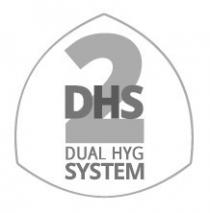 2 DHS DUAL HYG SYSTEM scritta