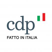 il marchio è costituito da una rappresentazione grafica di fantasia all interno della quale appare la dicitura cdp FATTO IN ITALIA marchio è costituito da una rappresentazione grafica di fantasia all interno della quale appare la dicitura cdp FATTO IN ITALIA disposta su due righe. il marchio è costituito da una rappresentazione grafica di fantasia all interno della quale appare la dicitura cdp FATTO IN ITALIA