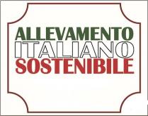 il marchio è costituito dalla scritta ALLEVAMENTO ITALIANO SOSTENIBILE, inscritta all interno di un francobollo stilizzato di forma rettangolare, con angoli marchio è costituito dalla scritta ALLEVAMENTO ITALIANO SOSTENIBILE, inscritta all interno di un francobollo stilizzato di forma rettangolare, con angoli stondati di colore bordò. La scritta, in grassetto, presenta i colori della bandiera nazionale italiana; la parola allevamento è di colore verde, italiano di colore bianco, sostenibile in rosso. Lo sfondo del suddetto marchio è bianco. il marchio è costituito dalla scritta ALLEVAMENTO ITALIANO SOSTENIBILE, inscritta all interno di un francobollo stilizzato di forma rettangolare, con angoli
