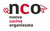 FIGURATIVO A COLORI-IL MARCHIO CONSISTE NELLA DICITURA NCO NUOVA CUCINA ORGANIZZATA SU BASE BIANCA, DI CUI LA N STILIZZATA IN FIGURATIVO A COLORI-MARCHIO CONSISTE NELLA DICITURA NCO NUOVA CUCINA ORGANIZZATA SU BASE BIANCA, DI CUI LA N STILIZZATA IN NERO TERMINA CON UN ESTREMITA A FORMA DI TRIDENTE DI COLORE ROSSO; LA C E RIPORTATA IN ROSSO; LA O E RAPPRESENTATA IN NERO CON ALLA SOMMITA UNA COPPIA DI ALI ANGELICHE DI COLORE ROSSO. AL DI SOTTO DELLA SIGLA NCO VI E LA DICITURA NUOVA IN NERO, CUCINA IN ROSSO, ORGANIZZATA IN NERO. FIGURATIVO A COLORI-IL MARCHIO CONSISTE NELLA DICITURA NCO NUOVA CUCINA ORGANIZZATA SU BASE BIANCA, DI CUI LA N STILIZZATA IN