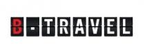 marchio è costituito dalla dicitura B-TRAVEL, in grafia speciale; ogni singola lettera in stampatello maiuscolo, compreso il trattino di marchio è costituito dalla dicitura B-TRAVEL, in grafia speciale; ogni singola lettera in stampatello maiuscolo, compreso il trattino di separazione tra la lettera B e la parola TRAVEL, sono all interno di otto impronte rettangolari allineate di uguale dimensione, di colore nero. La lettera iniziale B è di colore rosso; mentre il trattino di separazione e la parola TRAVEL, sono di colore bianco. Il tutto come da esemplare allegato. Il marchio è costituito dalla dicitura B-TRAVEL, in grafia speciale; ogni singola lettera in stampatello maiuscolo, compreso il trattino di