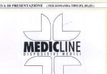 MARCHIO COMPOSTO DALLA SCRITTA MEDIC LINE DISPOSITIVI MEDICI POSTA AL CENTRO DI FIGURA DI CROCE MEDICA COMPOSTA DA QUATTRO ELEMENTI MARCHIO COMPOSTO DALLA SCRITTA MEDIC LINE DISPOSITIVI MEDICI POSTA AL CENTRO DI FIGURA DI CROCE MEDICA COMPOSTA DA QUATTRO ELEMENTI SIMMETRICI, ANGOLARI, CONVERGENTI AL CENTRO E SMUSSATI MARCHIO COMPOSTO DALLA SCRITTA MEDIC LINE DISPOSITIVI MEDICI POSTA AL CENTRO DI FIGURA DI CROCE MEDICA COMPOSTA DA QUATTRO ELEMENTI