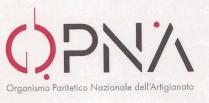 OPNA ORGANISMO PARITETICO NAZIONALE DELL ARTIGIANATO IL MARCHIO RAFFIGURA Lì ACRONIMO OPNA RAPPRESENTATO DA UNA O SEMIAPERTA DI COLORE FUCSIA, E LE OPNA ORGANISMO PARITETICO NAZIONALE DELL ARTIGIANATO MARCHIO RAFFIGURA Lì ACRONIMO OPNA RAPPRESENTATO DA UNA O SEMIAPERTA DI COLORE FUCSIA, E LE LETTERE P -N - A DI COLORE NERO, CON DUE PUNTI DI COLORE FUCSIA RIPOSTI UNO SOTTO LA LETTERA O IN BASSO, ED UNO SITUATO IN ALTO TRA LA LETTERA N E LA LETTERA A . IN BASSO TROVIAMO PER ESTESO LA SDRITTA ORGANISMO PARITETICO NAZIONALE DELL ARTIGIANATO OPNA ORGANISMO PARITETICO NAZIONALE DELL ARTIGIANATO IL MARCHIO RAFFIGURA Lì ACRONIMO OPNA RAPPRESENTATO DA UNA O SEMIAPERTA DI COLORE FUCSIA, E LE