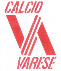 CALCIO VARESE Immagine dinamica che simula il movimento con le due grandi lettere iniziali di Varese VA unite tra loro CALCIO VARESE Immagine dinamica che simula movimento con le due grandi lettere iniziali di Varese VA unite tra loro ed interrotte da linee separate a formare un completamento amodale. Il font del naming societario è uno Stencil ridisegnato interamente in Illustrator ed inclinato verso destra a rafforzare la sensazione di movimento. CALCIO VARESE Immagine dinamica che simula il movimento con le due grandi lettere iniziali di Varese VA unite tra loro