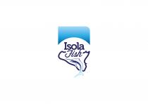 IL MARCHIO E COMPOSTO DA UNA PARTE GRAFICA ED UNA VERBALE. IL LOGO E RAPPRESENTATO DA UN PESCE SPADA STILIZZATO MARCHIO E COMPOSTO DA UNA PARTE GRAFICA ED UNA VERBALE. IL LOGO E RAPPRESENTATO DA UN PESCE SPADA STILIZZATO CHE DAL BASSO ENTRA ALL INTERNO DELLA SAGOMA BORDATA IN BLU DELLA SICILIA. NELLA PARTE SUPERIORE DELLA SICILIA E POSTA LA SCRITTA Isola Fish IN BLU PIENO.IL TUTTO E SORMONTATO DA UN RETTANGOLO SFUMATO DAL CELESTE AL BLU, ARROTONDATO SUL LATO IN ALTO E SAGOMATO A SEMICERCHIO CONCAVO NELLA PARTE BASSA. TUTTO IL LOGO E BICOLORE. FONT PRIMARIO: MUSEO-700, FONT SECONDARIO: WISDOM SCRIPT. IL MARCHIO E COMPOSTO DA UNA PARTE GRAFICA ED UNA VERBALE. IL LOGO E RAPPRESENTATO DA UN PESCE SPADA STILIZZATO