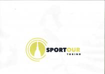 marchio consiste nelle parole SPORT di colore nero OUR di colore giallo attaccate, seguite, in corpo più piccolo, dalla marchio consiste nelle parole SPORT di colore nero OUR di colore giallo attaccate, seguite, in corpo più piccolo, dalla parola TORINO di colore nero e nella rappresentazione grafica di un monumento a guglia di colore bianco dentro a una pallina da tennis di colore giallo e due linee semicircolare esterne di colore giallo, come da esemplare allegato. Il marchio consiste nelle parole SPORT di colore nero OUR di colore giallo attaccate, seguite, in corpo più piccolo, dalla