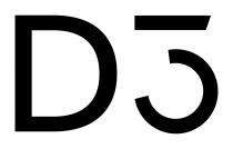 marchio è costituito dalla dicitura D3 . La lettera D è rappresentata in caratteri standard, mentre il numero 3 è marchio è costituito dalla dicitura D3 . La lettera D è rappresentata in caratteri standard, mentre il numero 3 è rappresentato in caratteri non standard. Il marchio è costituito dalla dicitura D3 . La lettera D è rappresentata in caratteri standard, mentre il numero 3 è