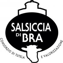 IL MARCHIO CONSISTE NELLA RAFFIGURAZIONE DI UNA FIGURA CIRCOLARE CON IN ALTO LA RIPRODUZIONE STILIZZATA DELLA ZIZZOLA DI BRA ED MARCHIO CONSISTE NELLA RAFFIGURAZIONE DI UNA FIGURA CIRCOLARE CON IN ALTO LA RIPRODUZIONE STILIZZATA DELLA ZIZZOLA DI BRA ED IN BASSO QUELLA DELLA TESTA DI UN BOVINO. AL CENTRO DEL DISCO E PRESENTE LA SCRITTA SALSICCIA DI BRA ED INTORNO IN BASSO VI E LA SCRITTA CONSORZIO DI TUTELA E VALORIZZAZIONE MARCHIO FIGURATIVO IL MARCHIO CONSISTE NELLA RAFFIGURAZIONE DI UNA FIGURA CIRCOLARE CON IN ALTO LA RIPRODUZIONE STILIZZATA DELLA ZIZZOLA DI BRA ED