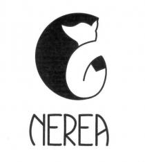 Denominazione: NEREA . Il marchio rappresenta la silhouette di una volpe in un cerchio; sotto è raffigurata la scritta nerea come rappresentato Denominazione: NEREA . marchio rappresenta la silhouette di una volpe in un cerchio; sotto è raffigurata la scritta nerea come rappresentato al punto 6 . Il logo può essere raffigurato in qualsiasi colore e dimensione. Denominazione: NEREA . Il marchio rappresenta la silhouette di una volpe in un cerchio; sotto è raffigurata lascritta nerea come rappresentato