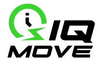 IQ MOVE IL MARCHIO SU BASE DI COLORE BIANCO SI COMPONE DELLA SCRITTA IQ MOVE IN NERO E DI UNA Q IQ MOVE MARCHIO SU BASE DI COLORE BIANCO SI COMPONE DELLA SCRITTA IQ MOVE IN NERO E DI UNA Q STILIZZATA DI COLORE VERDE CON ALL INTERNO LA LETTERA i MINUSCOLA, IL FONT UTILIZZATO E IL GHOST CLAN EXPANDED ITALIC. MARCHIO FIGURATIVO A COLORI IQ MOVE