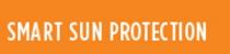 SMART SUN PROTECTION grafia a colori. Il marchio è costituito dalla dicitura SMART SUN PROTECTION in italiano brillante protezione solare SMART SUN PROTECTION grafia a colori. marchio è costituito dalla dicitura SMART SUN PROTECTION in italiano brillante protezione solare in grafia particolare e nei colori bianco e arancione. SMART SUN PROTECTION grafia a colori. Il marchio è costituito dalla dicitura SMART SUN PROTECTION in italiano brillante protezione solare