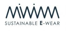 marchio consiste nell immagine delle parole MINIMA e SUSTAINABLE E-WEAR marchio consiste nell immagine delle parole MINIMA e SUSTAINABLE E-WEAR Il marchio consiste nell immagine delle parole MINIMA e SUSTAINABLE E-WEAR