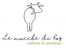 Le Mucche di Ros: il logo raffigura la silhouette di una mucca, dai contorni neri e il tratto stilizzato, intenta Le Mucche di Ros: logo raffigura la silhouette di una mucca, dai contorni neri e il tratto stilizzato, intenta a voltarsi indietro per richiamare lo sguardo su di sè. Il lettering è calligrafico, Il payoff coglie l essenza dell azienda, la sua voglia di purezza e innocenza. Le Mucche di Ros: il logo raffigura la silhouette di una mucca, dai contorni neri e il tratto stilizzato, intenta