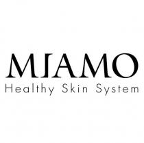 MIAMO HEALTHY SKIN SYSTEM come da figura depositata ove MIAMO è una parola di fantasia marchio consiste nel logo MIAMO HEALTHY SKIN SYSTEM come da figura depositata ove MIAMO è una parola di fantasia e la locuzione in lingua inglese HEALTHY SKIN SYSTEM significa sistema per una pelle sana Il marchio consiste nel logo MIAMO HEALTHY SKIN SYSTEM come da figura depositata ove MIAMO è una parola di fantasia