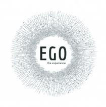 EGO the experience - Il logo, su sfondo bianco, attraverso segni grafici minimali rappresenta, con diverse sfumature di grigio, nella EGO the experience - logo, su sfondo bianco, attraverso segni grafici minimali rappresenta, con diverse sfumature di grigio, nella texture e nelle forme, l anatomia dell iride dell occhio umano. Le tre lettere: EGO e la scritta sottostante: the experience, che compongono la parte centrale dello stesso, utilizzando un carattere scultoreo e grassetto, insieme al colore nero, intendono tratteggiare la silhouette di una pupilla. EGO the experience - Il logo, su sfondo bianco, attraverso segni grafici minimali rappresenta, con diverse sfumature di grigio, nella