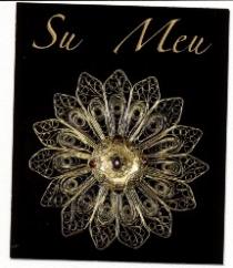 Elemento verbale Su Meu . Parte grafica rappresentata da un gioiello tipico sardo. Elemento verbale Su Meu . Parte grafica rappresentata da un gioiello tipico sardo. Elemento verbale Su Meu . Parte grafica rappresentata da un gioiello tipico sardo.
