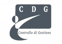 marchio è costituito dalla scritta CDG di colore bianco all interno di una etichetta rettangolare di colore grigio. A cavallo marchio è costituito dalla scritta CDG di colore bianco all interno di una etichetta rettangolare di colore grigio. A cavallo dell angolo inferiore sinistro della stessa immagine stilizzata di baffo con sovrastante punto, rappresentata in modalità positivo -negativo, con parti di colore bianco all interno e di colore grigio all esterno dell etichetta. alla base di tutto è riportata la dicitura in Corsivo di colore grigio controllo di Gestione Il marchio è costituito dalla scritta CDG di colore bianco all interno di una etichetta rettangolare di colore grigio. A cavallo