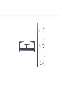 E------- M.G.L.Il suddetto marchio è riportato su sfondo bianco e scritte in colore nero. E ------- M.G.L. suddetto marchio è riportato su sfondo bianco e scritte in colore nero. E------- M.G.L.Il suddetto marchio è riportato su sfondo bianco e scritte in colore nero.