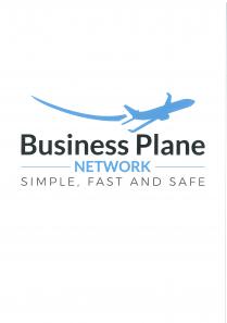 marchio è costituito da un aeroplano azzurro, sotto al quale sono inserite le parole Business Plane Attività commerciale Aeroplano marchio è costituito da un aeroplano azzurro, sotto al quale sono inserite le parole Business Plane Attività commerciale Aeroplano scritte in minuscolo e grassetto. Subito sotto queste due parole, tra due linee azzurre, compare la scritta azzurra in minuscolo network rete . Infine ci sono le parole simple, fast and safe semplice, veloce e sicuro scritte in nero e in maiuscolo Il marchio è costituito da un aeroplano azzurro, sotto al quale sono inserite le parole Business Plane Attività commerciale Aeroplano