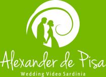 Logo aziendale riportante due sposi con annesse diciture sottoimpresse Alexander de Pisa Wedding Video Sardinia ad esso collegate. Logo aziendale riportante due sposi con annesse diciture sottoimpresse Alexander de Pisa Wedding Video Sardinia esso collegate. Logo aziendale riportante due sposi con annesse diciture sottoimpresse Alexander de Pisa Wedding Video Sardinia ad esso collegate.