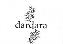 marchio consiste nel nome dardara ottenuto utilizzando il font Palatino regular minuscolo le cui lettere che lo costituiscono, una marchio consiste nel nome dardara ottenuto utilizzando il font Palatino regular minuscolo le cui lettere che lo costituiscono, una volta vettorializzate, sono state opportunamente spaziate ed equilibrate. Dagli estremi verticali della lettera d al centro del marchio, sia nella parte superiore che inferiore, si dipartono in modo simmetrico due rami stilizzati di ulivo con relativi frutti, in modo da ottenere un marchio a corpo unico e chiaramente idenficabile. Il marchio è depositato in bianco e nero ma potrà essere utilizzato in tutti i colori e loro combinazioni. Il marchio consiste nel nome dardara ottenuto utilizzando il font Palatino regular minuscolo le cui lettere che lo costituiscono, una
