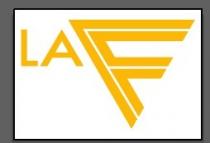 marchio è caratterizzato dalla rappresentazione della dicitura LAF in colore giallo. La lettera F è rappresentata attraverso una figura marchio è caratterizzato dalla rappresentazione della dicitura LAF in colore giallo. La lettera F è rappresentata attraverso una figura geometrica astratta di colore bianco e giallo Il marchio è caratterizzato dalla rappresentazione della dicitura LAF in colore giallo. La lettera F è rappresentata attraverso una figura