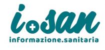 marchio consiste nelle lettere i e san in carattere corsivo stilizzato e separate da un punto al cui interno marchio consiste nelle lettere i e san in carattere corsivo stilizzato e separate da un punto al cui interno è iscritta una croce e al di sotto dalla scritta informazione.sanitaria il tutto di colore verde petrolio su sfondo bianco Il marchio consiste nelle lettere i e san in carattere corsivo stilizzato e separate da un punto al cui interno