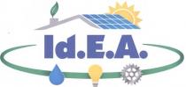ELEMENTO VERBALE Id.E.A. . PARTE GRAFICA RAPPRESENTATA DALLA STILIZZAZIONE DI UNA CASA. IL TETTO SIMBOLEGGIA UN IMPIANTO FOTOVOLTAICO . NELLA PARTE ELEMENTO VERBALE Id.E.A. . PARTE GRAFICA RAPPRESENTATA DALLA STILIZZAZIONE DI UNA CASA. TETTO SIMBOLEGGIA UN IMPIANTO FOTOVOLTAICO . NELLA PARTE SUPERIORE FIGURA UN COMIGNOLO CON ALL ESTREMITA UNA FOGLIA, SEMPRE SUL RETRO DEL TETTO SI RAPPRESENTA UN SOLE. NELLA PARTE SOTTOSTANTE FIGURANO UNA GOCCIA, UNA LAMPADINA ED UNA RUOTA DENTATA INCASTONATI IN UN ANELLO. ELEMENTO VERBALE Id.E.A. . PARTE GRAFICA RAPPRESENTATA DALLA STILIZZAZIONE DI UNA CASA. IL TETTO SIMBOLEGGIA UN IMPIANTO FOTOVOLTAICO . NELLA PARTE