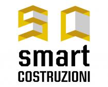 marchio è costituito dal logotipo raffigurante la lettera S e la lettera C in formato 3D e di colore marchio è costituito dal logotipo raffigurante la lettera S e la lettera C in formato 3D e di colore giallo, con sotto la scritta smart COSTRUZIONI di colore nero Il marchio è costituito dal logotipo raffigurante la lettera S e la lettera C in formato 3D e di colore