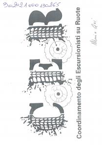 Marchio formato da un logotipo con scritta. Logotipo composto dalle tre lettere C, e ed R sulle quali viene sovrapposta Marchio formato da un logotipo con scritta. Logotipo composto dalle tre lettere C, e ed R sulle quali viene sovrapposta l impronta di un pneumatico. Tra le lettere C ed E e tra le lettere E ed R sono presenti due ruote stilizzate. Sotto al logotipo è presente la scritta Coordinamento degli Escursionisti su Ruote. Marchio formato da un logotipo con scritta. Logotipo composto dalle tre lettere C, e ed R sulle quali viene sovrapposta