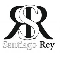 figurativo recante la scritta Santiago Rey e i simboli delle lettere R e S stilizzate marchio consiste nel logo figurativo recante la scritta Santiago Rey e i simboli delle lettere R e S stilizzate e di dimensioni grandi rispetto alla scritta, così come da esemplare allegato. Il marchio consiste nel logo figurativo recante la scritta Santiago Rey e i simboli delle lettere R e S stilizzate