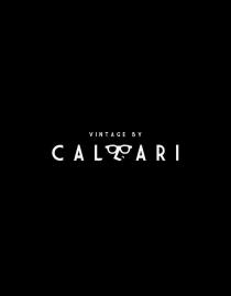 Marchio figurativo misto, che consiste nella scritta vintage by callari in cui la seconda L della parola callari è rappresentata Marchio figurativo misto, che consiste nella scritta vintage by callari in cui la seconda L della parola callari è rappresentata attraverso la sagoma stilizzata di un paio di occhiali e di un naso, rappresentato con grafica bianca su fondo nero o viceversa Marchio figurativo misto, che consiste nella scritta vintage by callari in cui la seconda L della parola callari è rappresentata