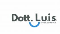 DOTT. L.U.I.S. STUDIO DENTISTICO Il marchio è composto dalla scritta : Dott. L.u.i.s. font League Spartan, pantone 445C . Al di DOTT. L.U.I.S. STUDIO DENTISTICO marchio è composto dalla scritta : Dott. L.u.i.s. font League Spartan, pantone 445C . Al di sotto della scritta, in corrispondenza delle lettere t e L compare un semicerchio pantone 2129C A destra del semicerchio vi è la scritta: STUDIO DENTISTICO font Montserrat light, pantone 445C DOTT. L.U.I.S. STUDIO DENTISTICO